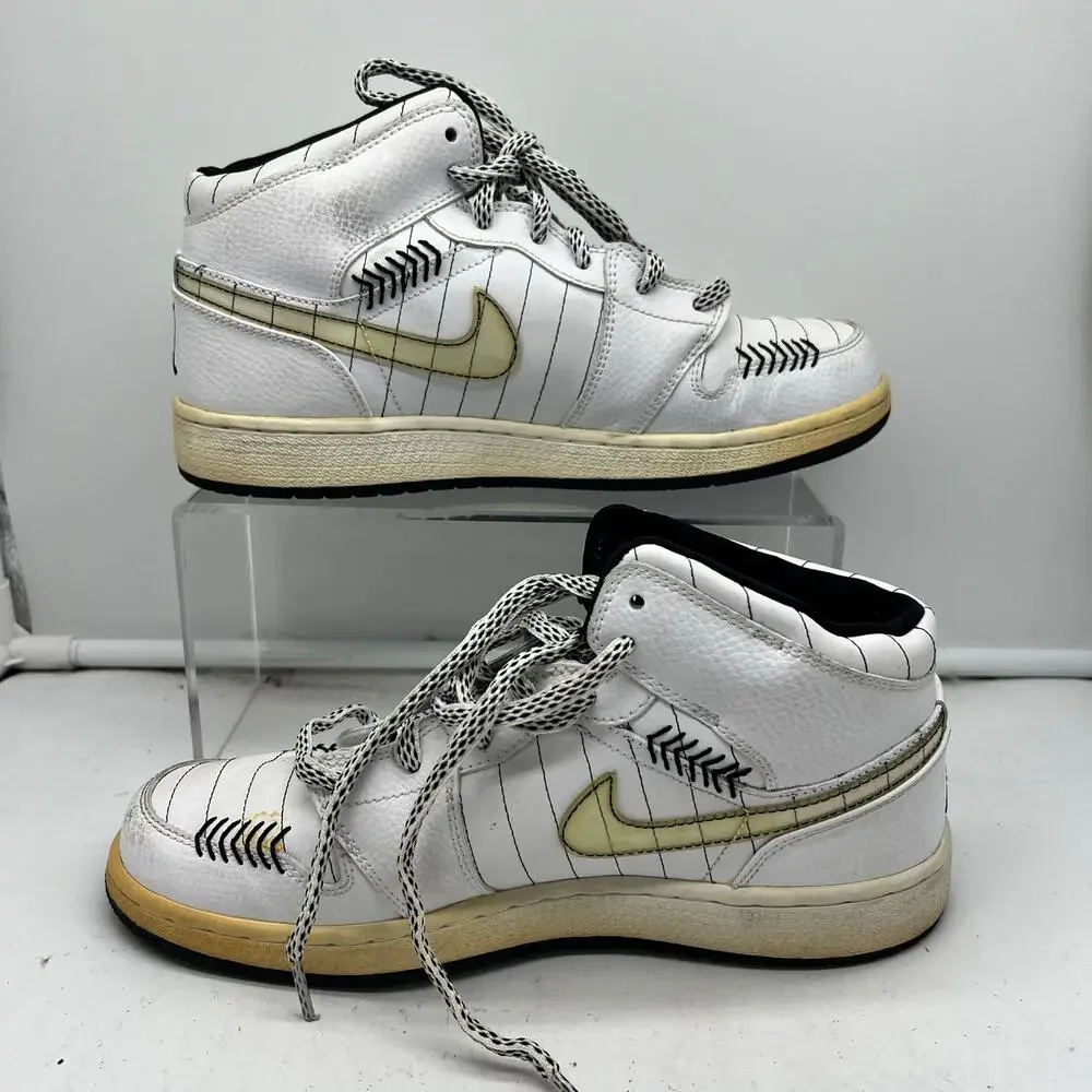 Nike Air Jordan Retro 1 Shoes Kids Youth 6Y OPENING DAY BASEBALL BARONS 327048